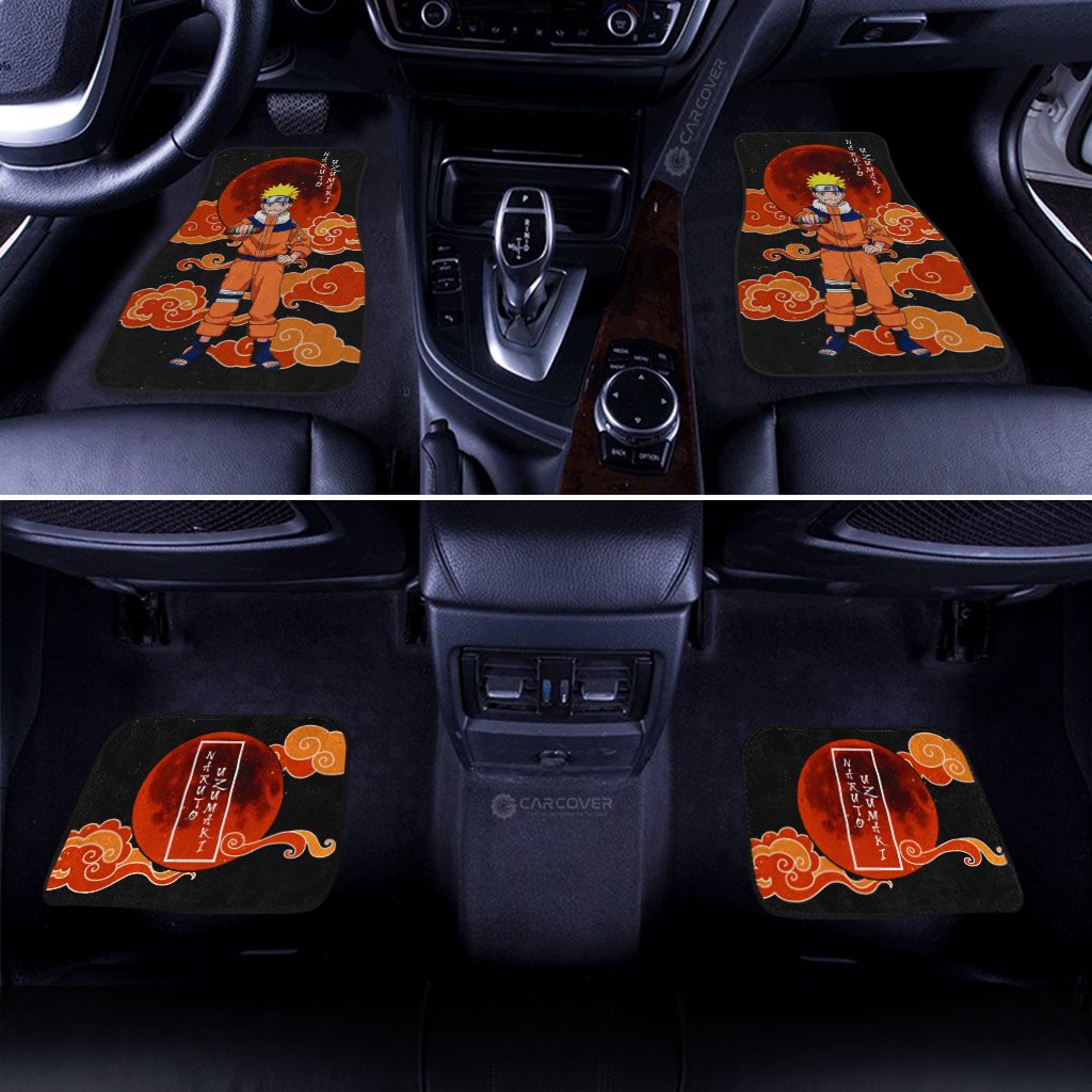 Young Naruto Car Floor Mats Custom Anime Car Interior Accessories