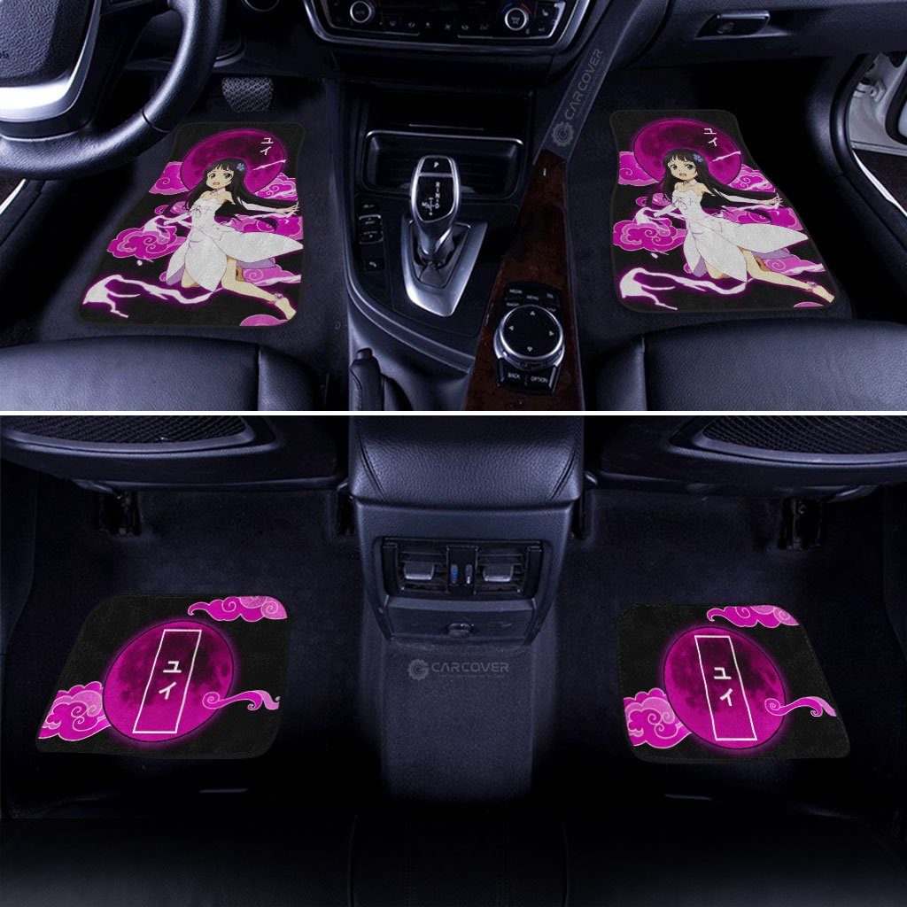 Yui Car Floor Mats Custom Anime Sword Art Online Car Accessories