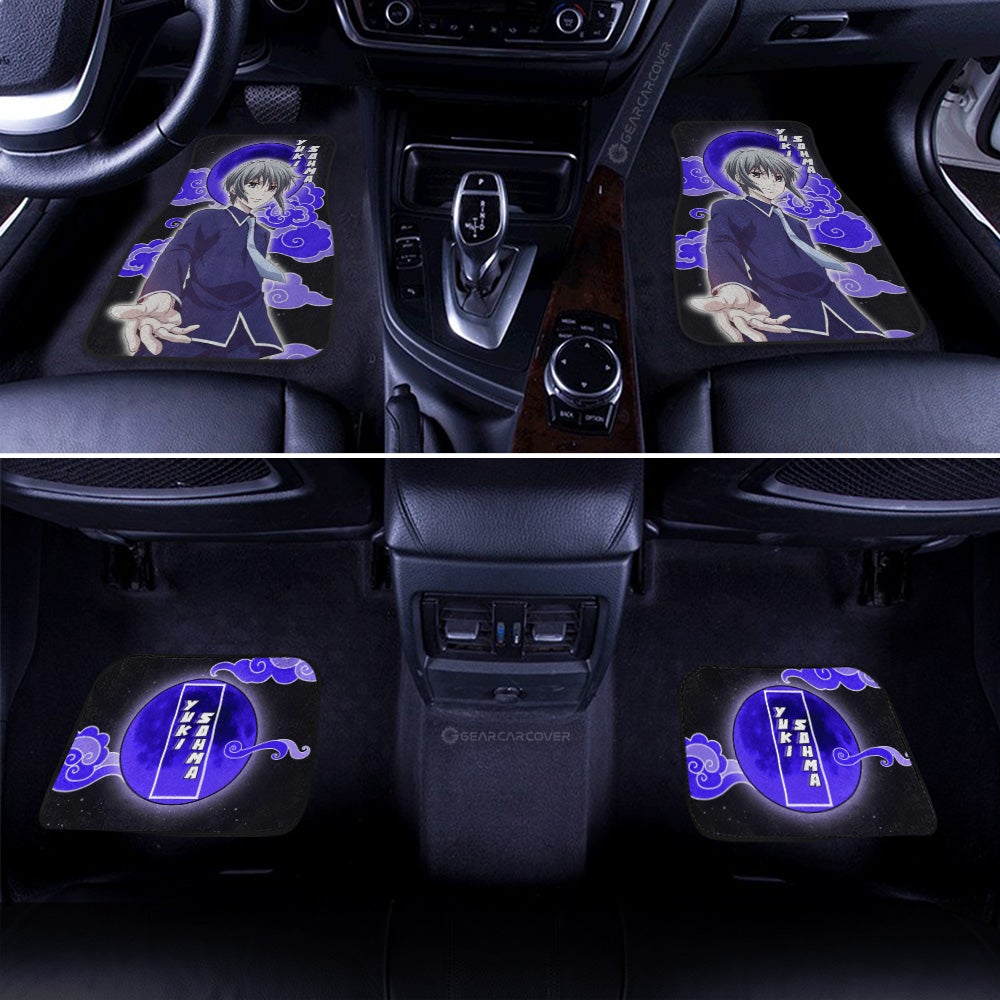Yuki Sohma Car Floor Mats Custom Fruit Basket Anime Car Accessories