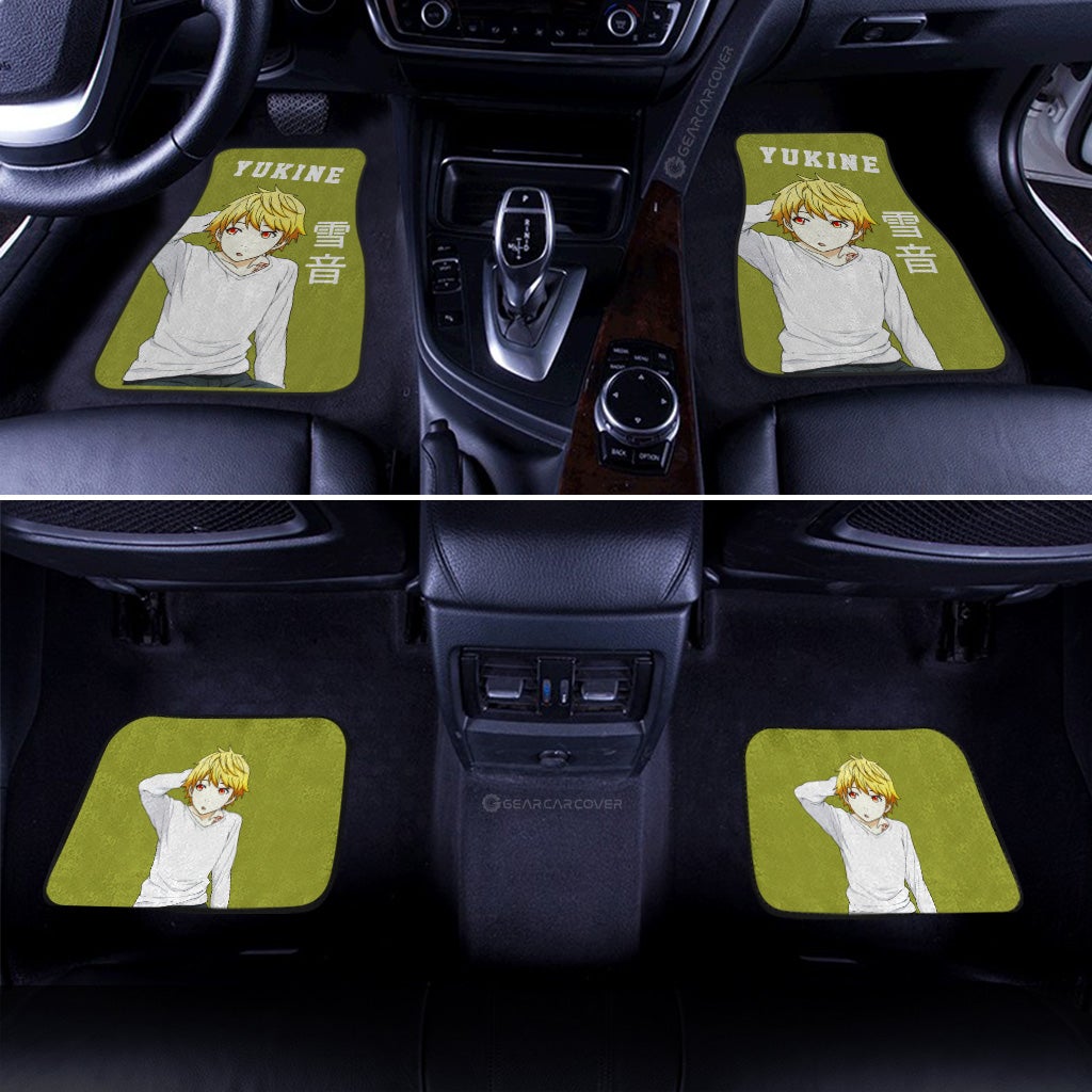 Yukine Car Floor Mats Custom Noragami Anime Car Accessories