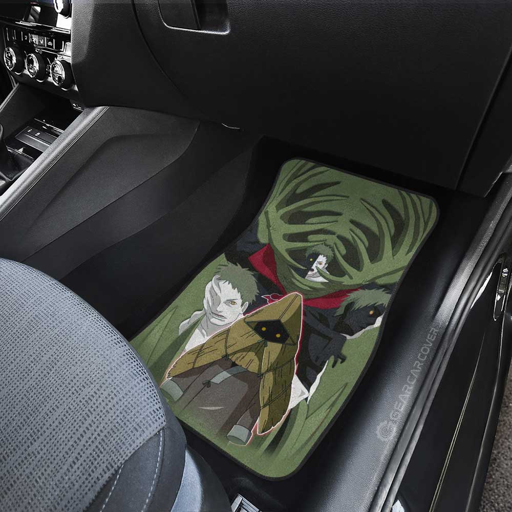 Zetsu Car Floor Mats Custom Anime Naruto Car Accessories