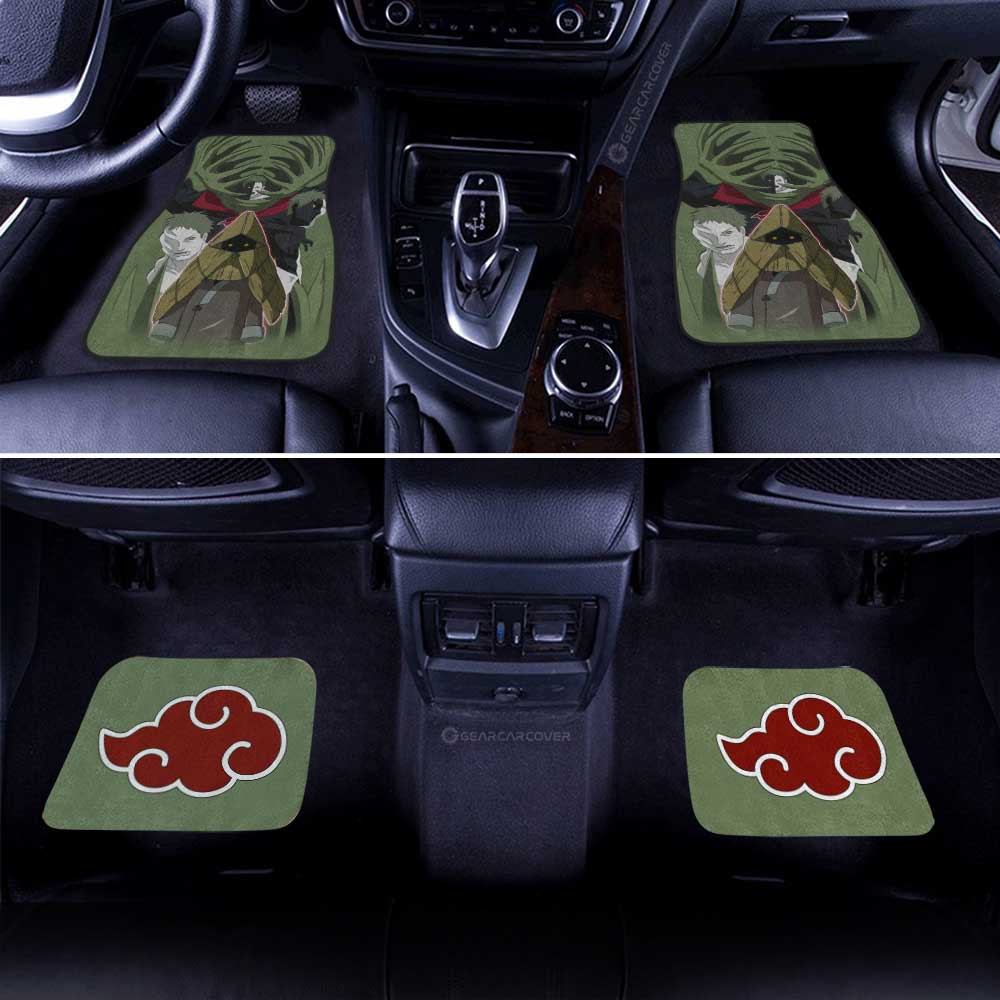 Zetsu Car Floor Mats Custom Anime Naruto Car Accessories