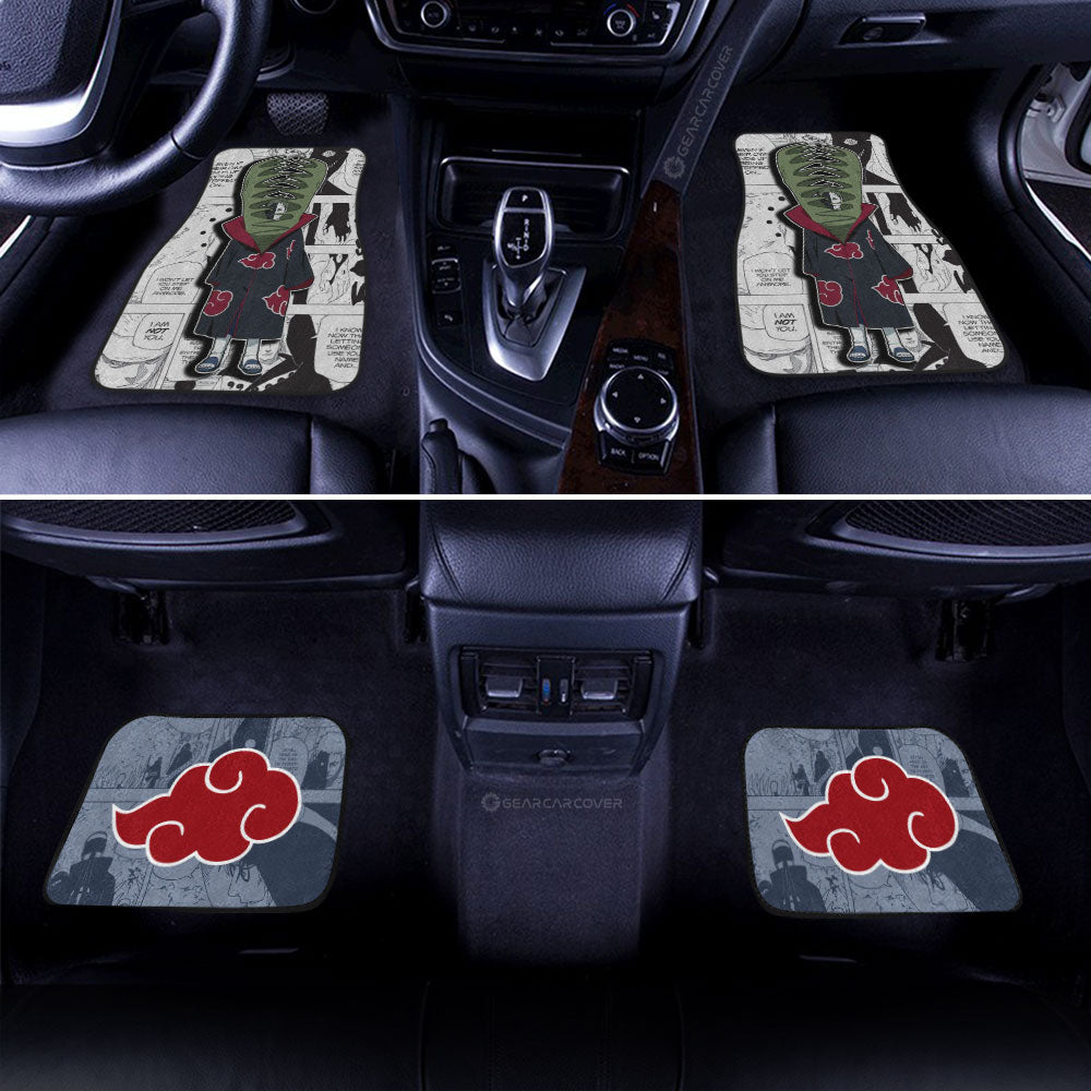 Zetsu Car Floor Mats Custom Naruto Anime Car Accessories Mix Manga